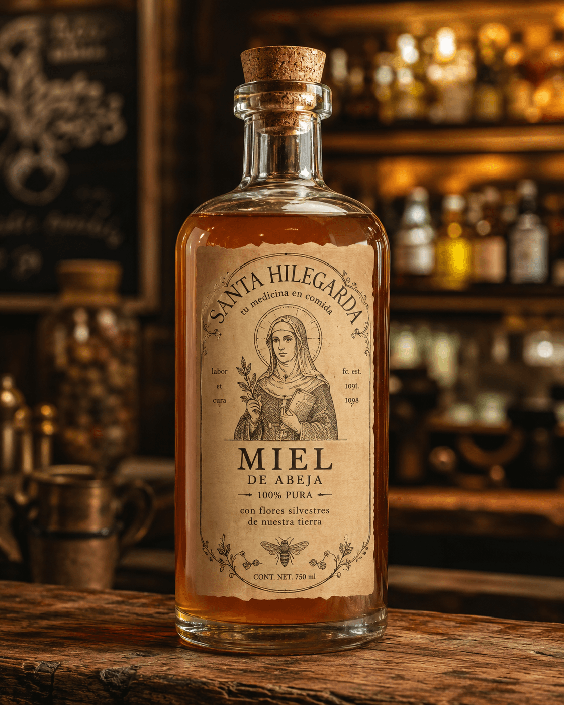 Miel de abeja Santa Hilegarda